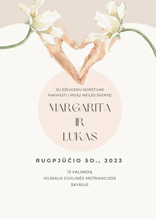 1 Sirdeles forma kvietime